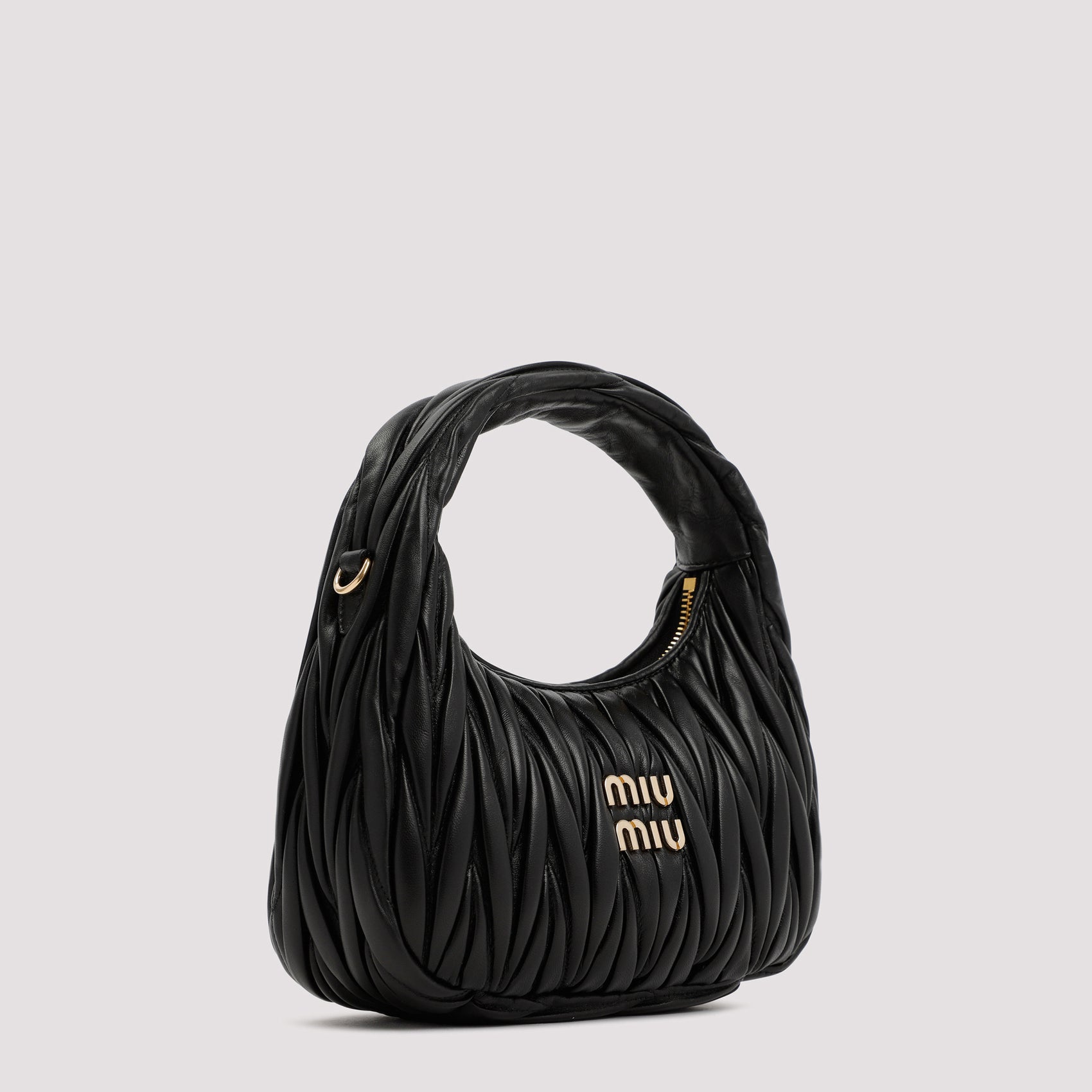 Miu Miu Wander matelassé hobo bag