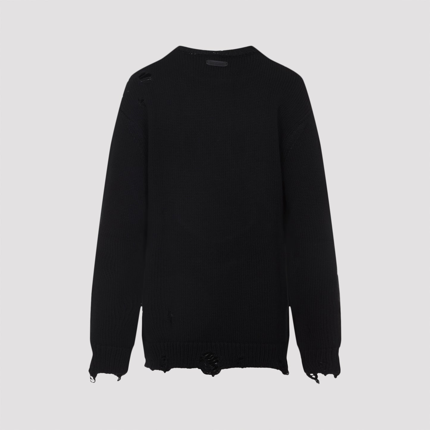Moschino Smile Cropped Sweater