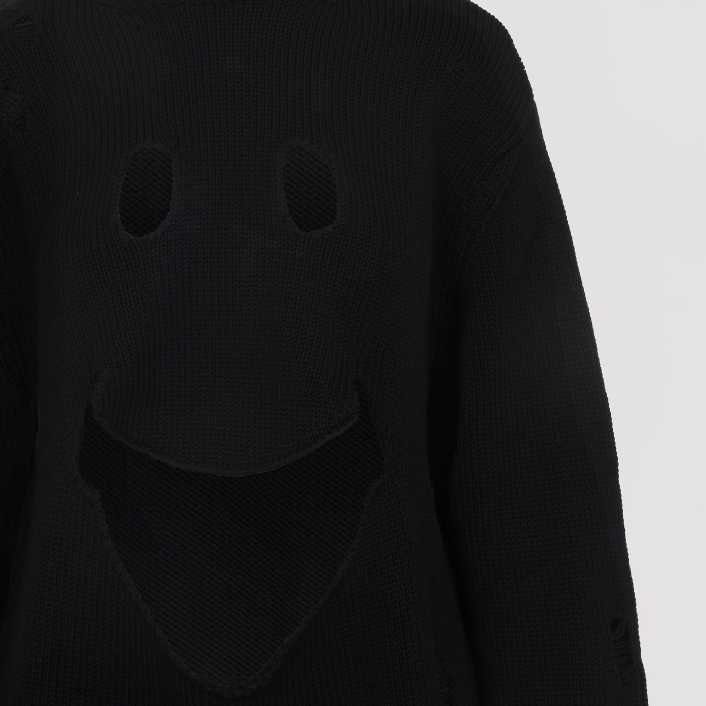 Moschino Smile Cropped Sweater