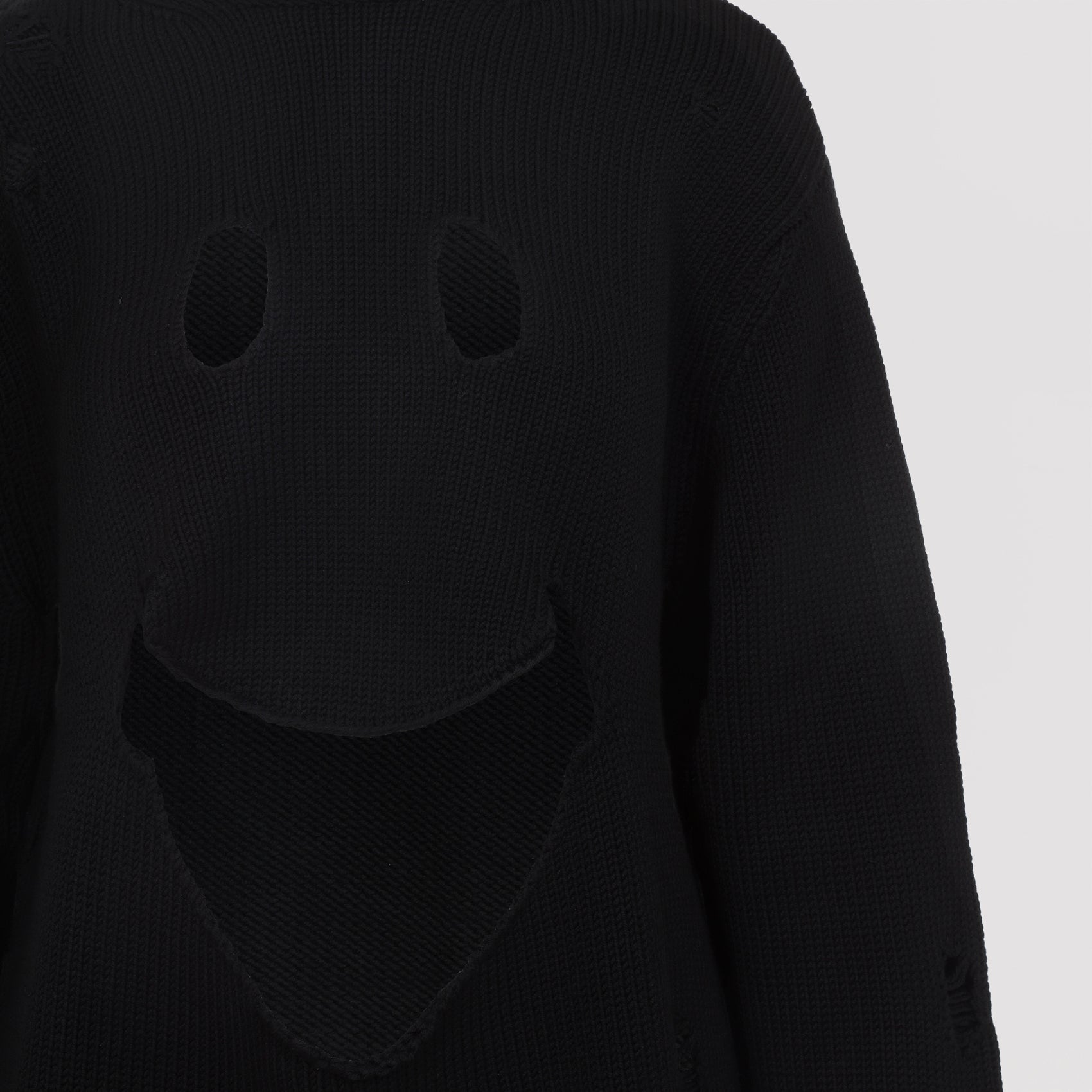 Moschino Smile Cropped Sweater