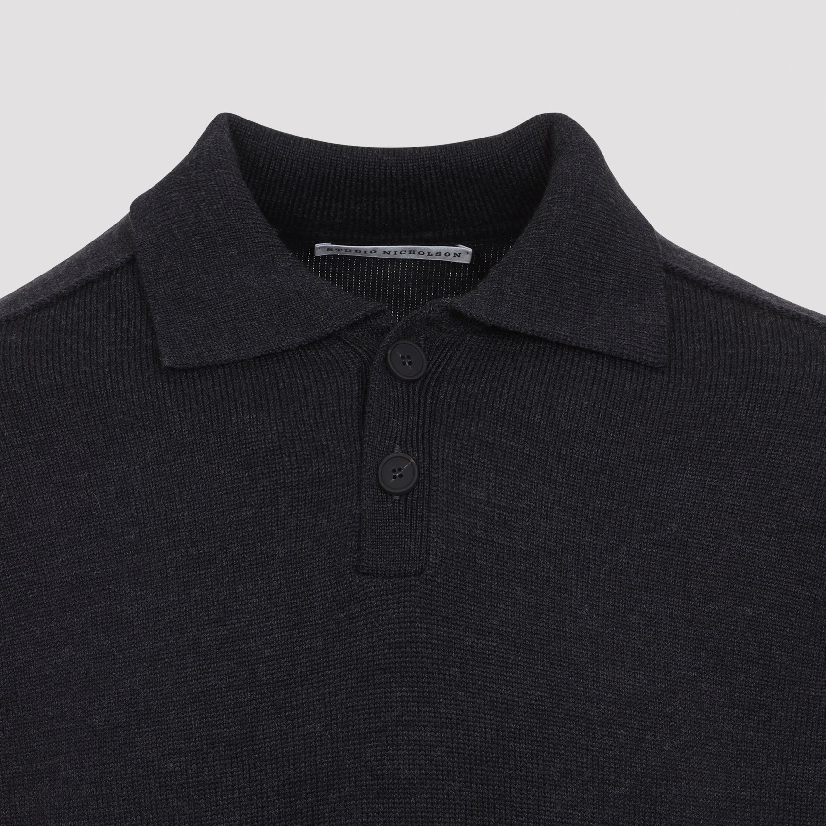 Studio Nicholson Sark Polo Shirt Jumper