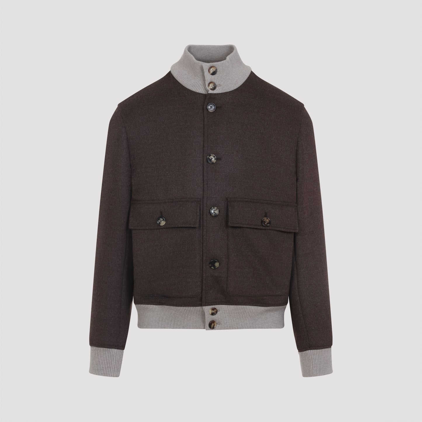Brunello Cucinelli Wool Bomber Jacket