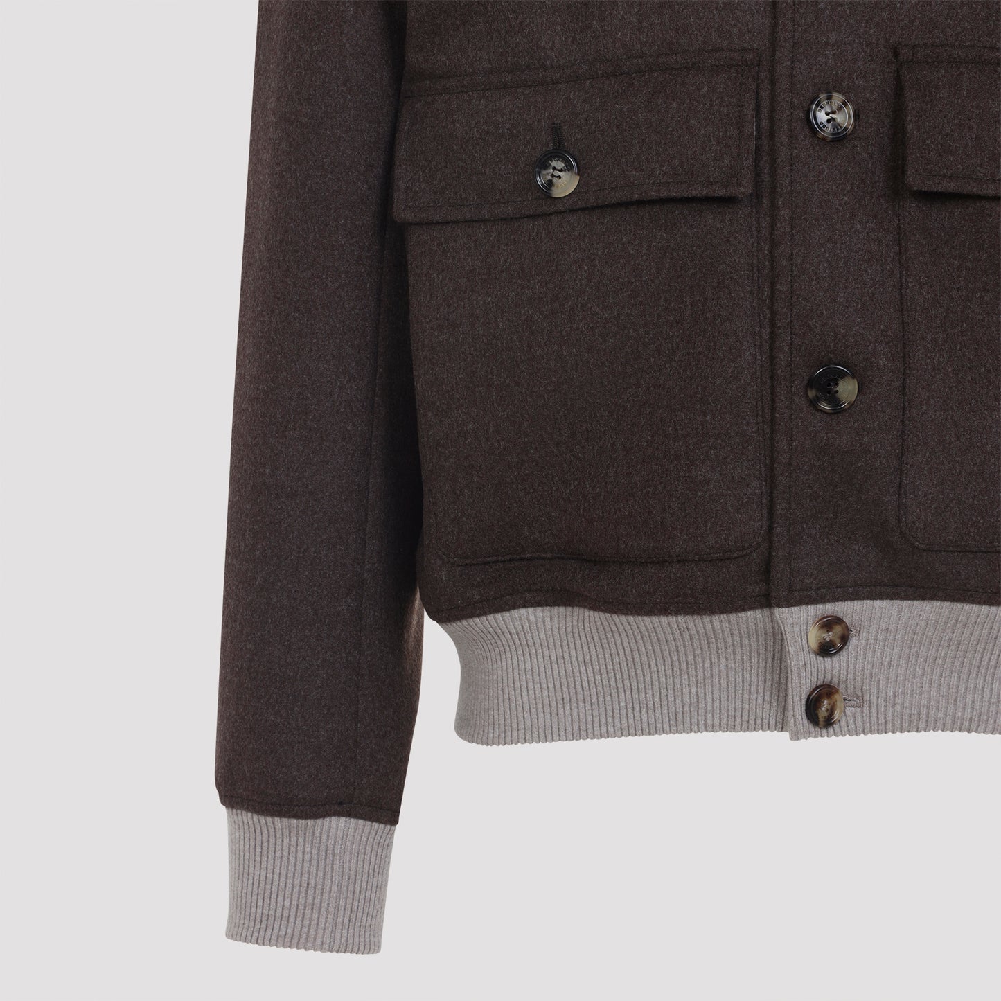 Brunello Cucinelli Wool Bomber Jacket