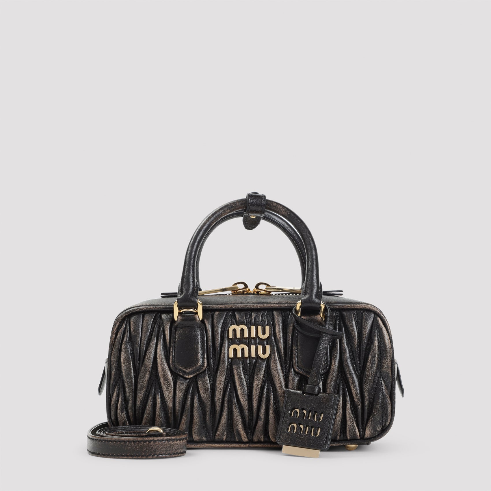 Miu Miu Lamb Leather Shoulder Bag