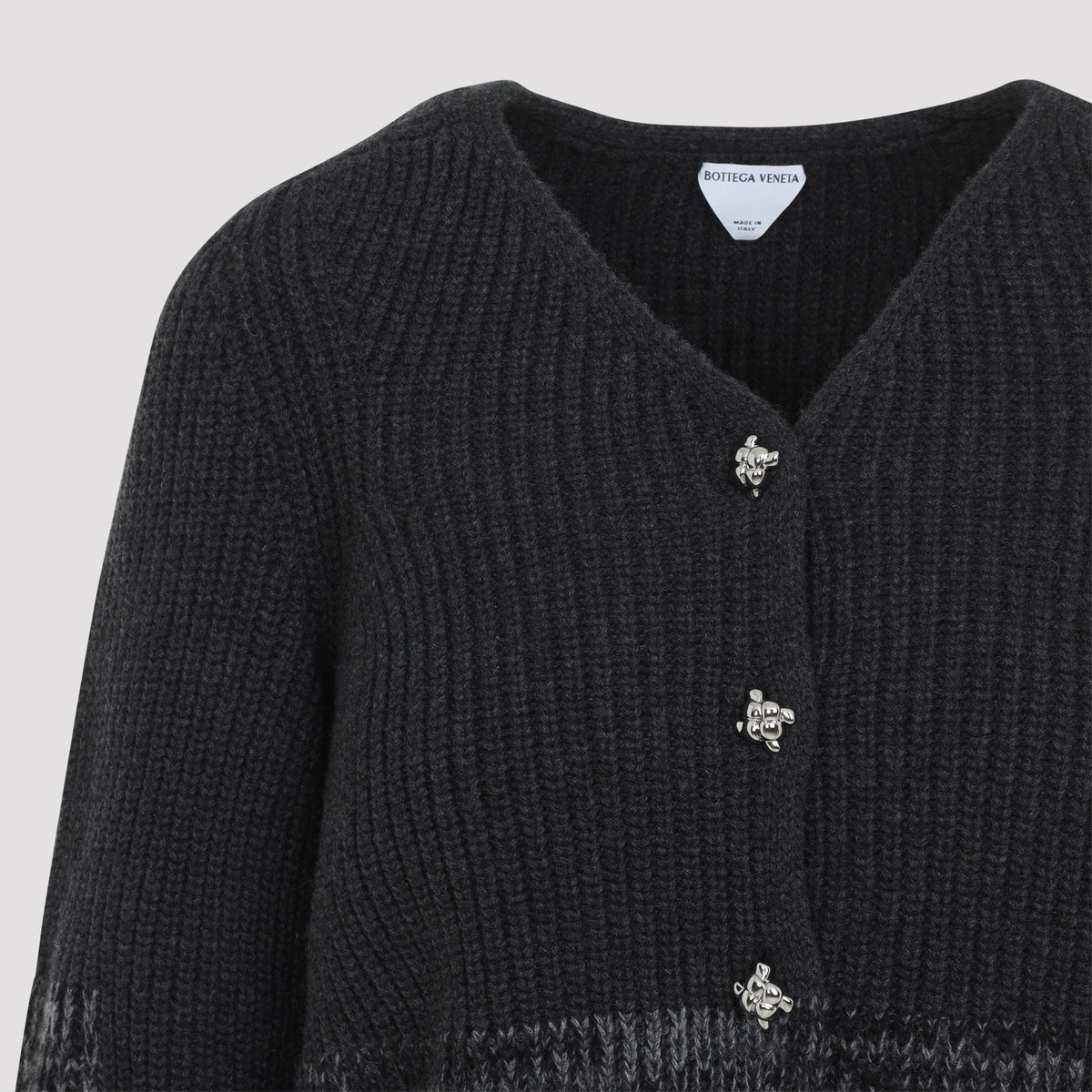 Bottega Veneta Rib Knit Cardigan