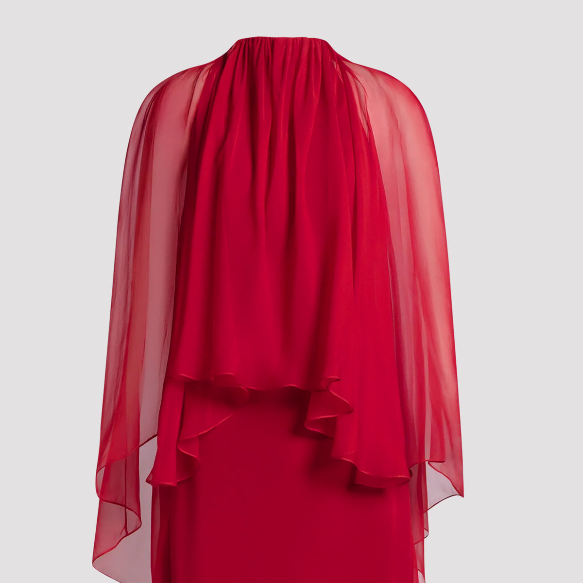Alberta Ferretti Enver Satin Long Dress
