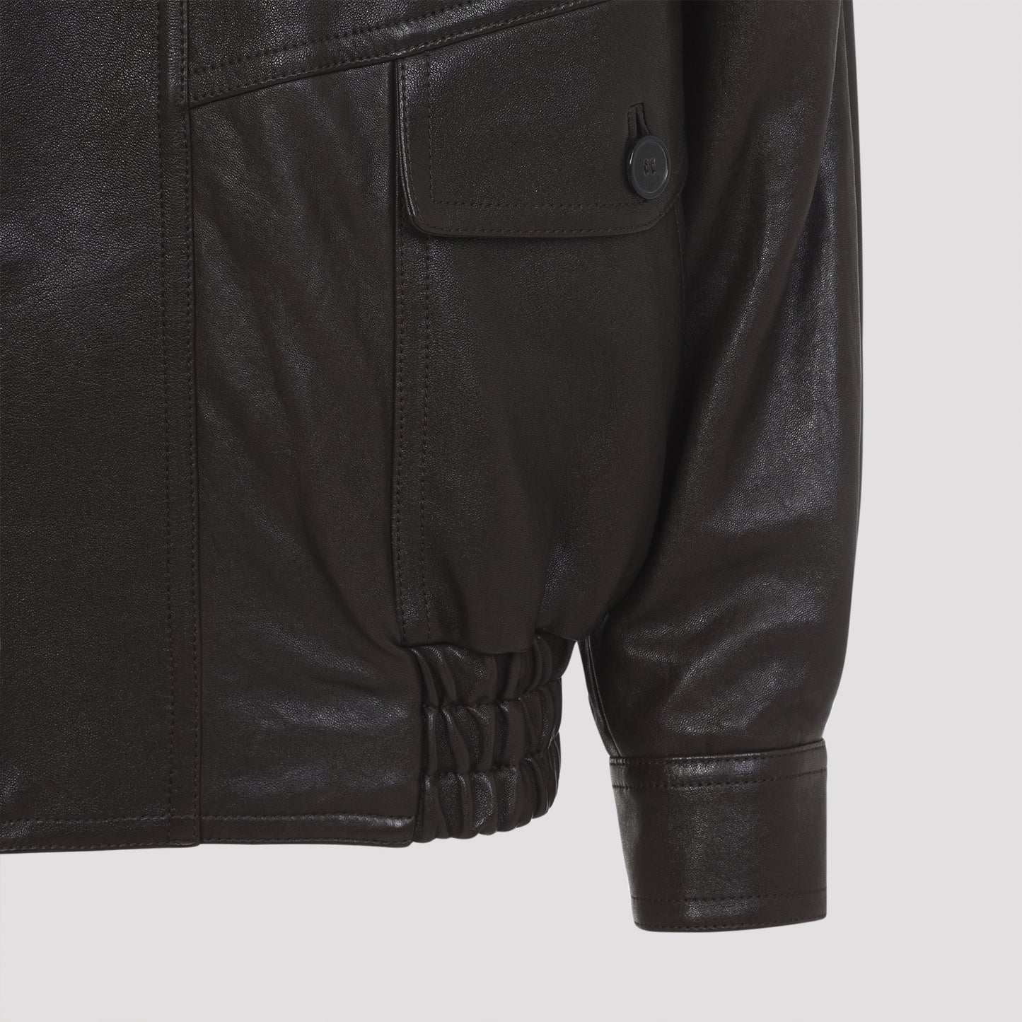 Saint Laurent Lamb Leather Jacket