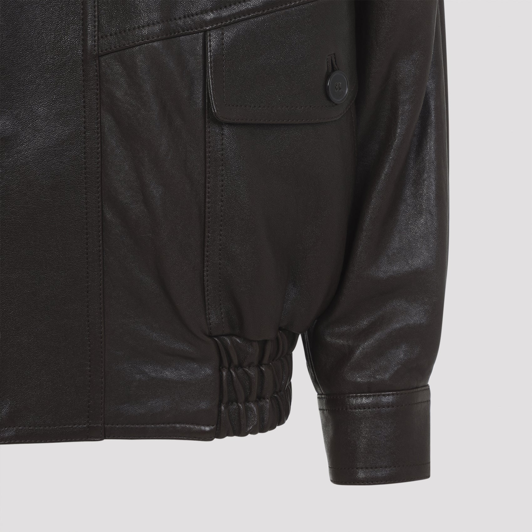 Saint Laurent Lamb Leather Jacket