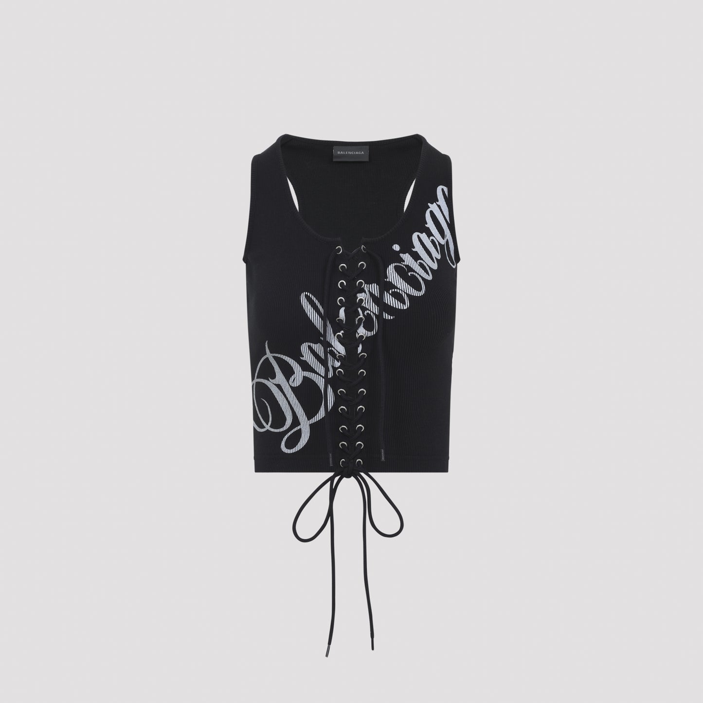 Balenciaga Lace Up Top