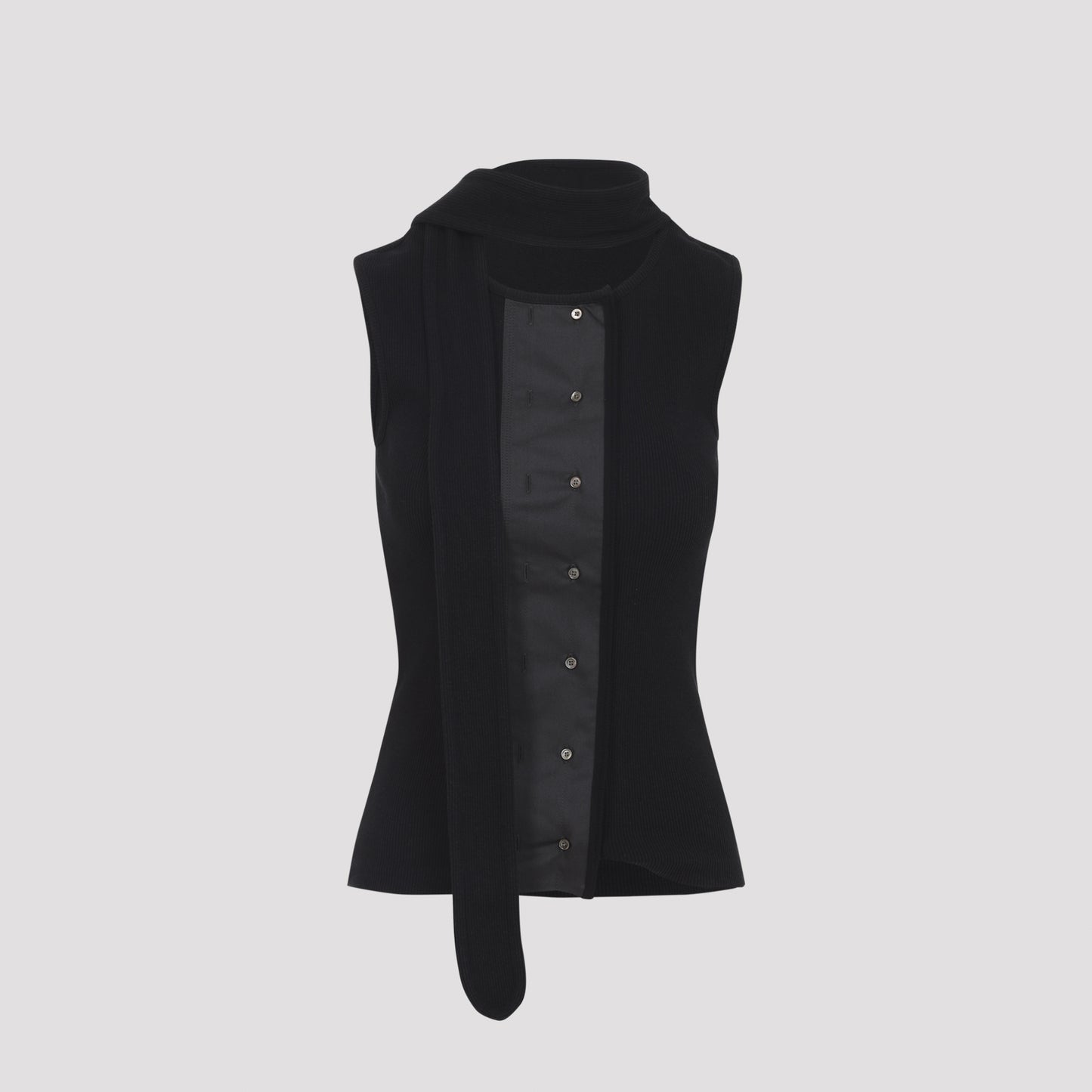 Lemaire Asymmetrical Fitted Top