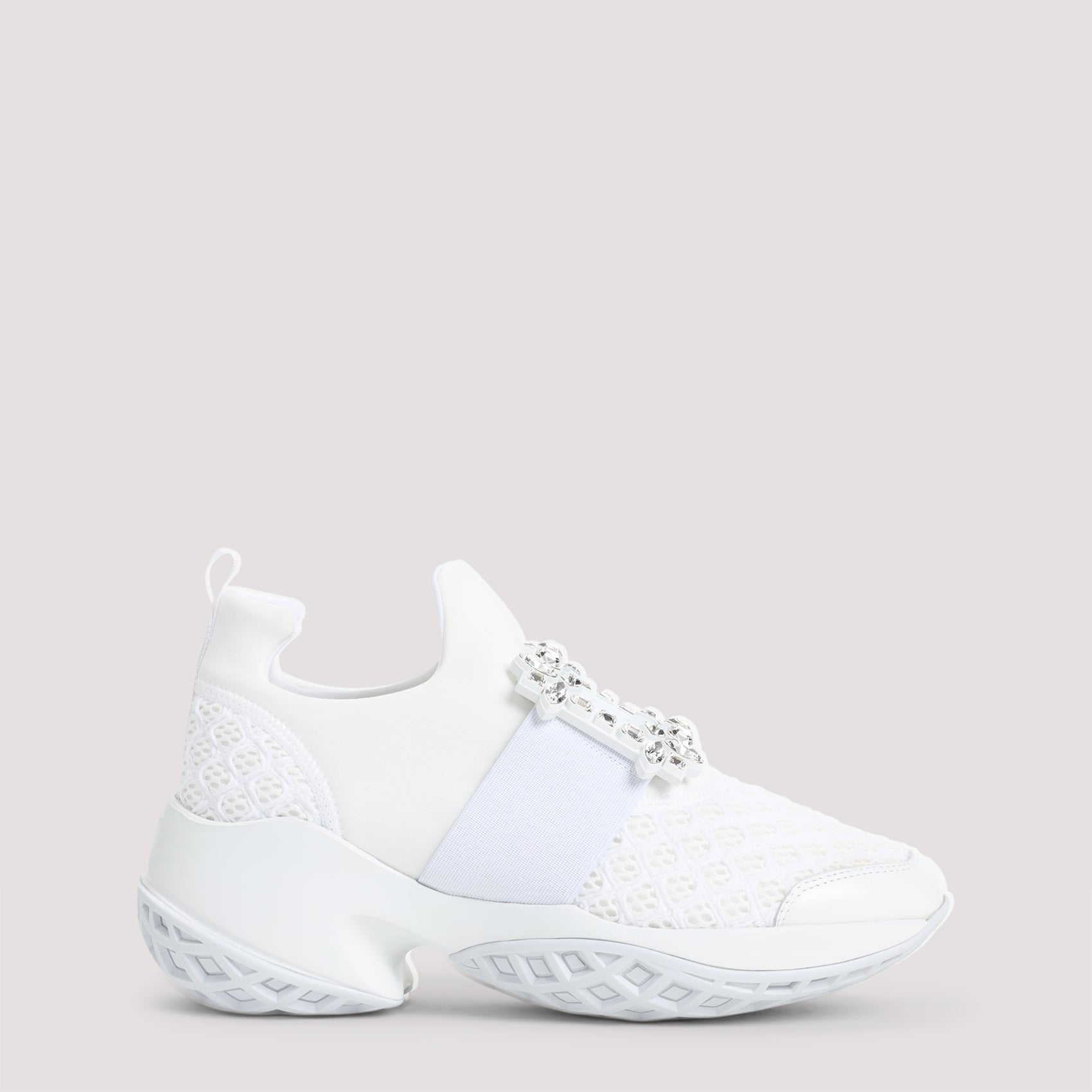 Roger Vivier Run Strass Buckle Sneakers