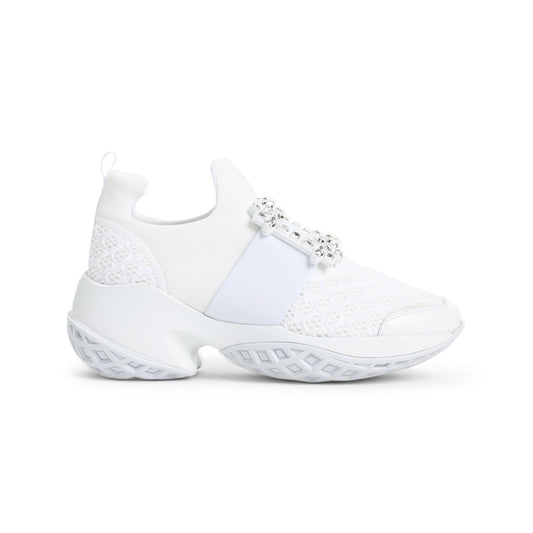 Roger Vivier Run Strass Buckle Sneakers
