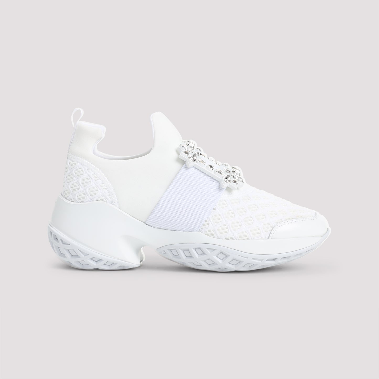 Roger Vivier Run Strass Buckle Sneakers