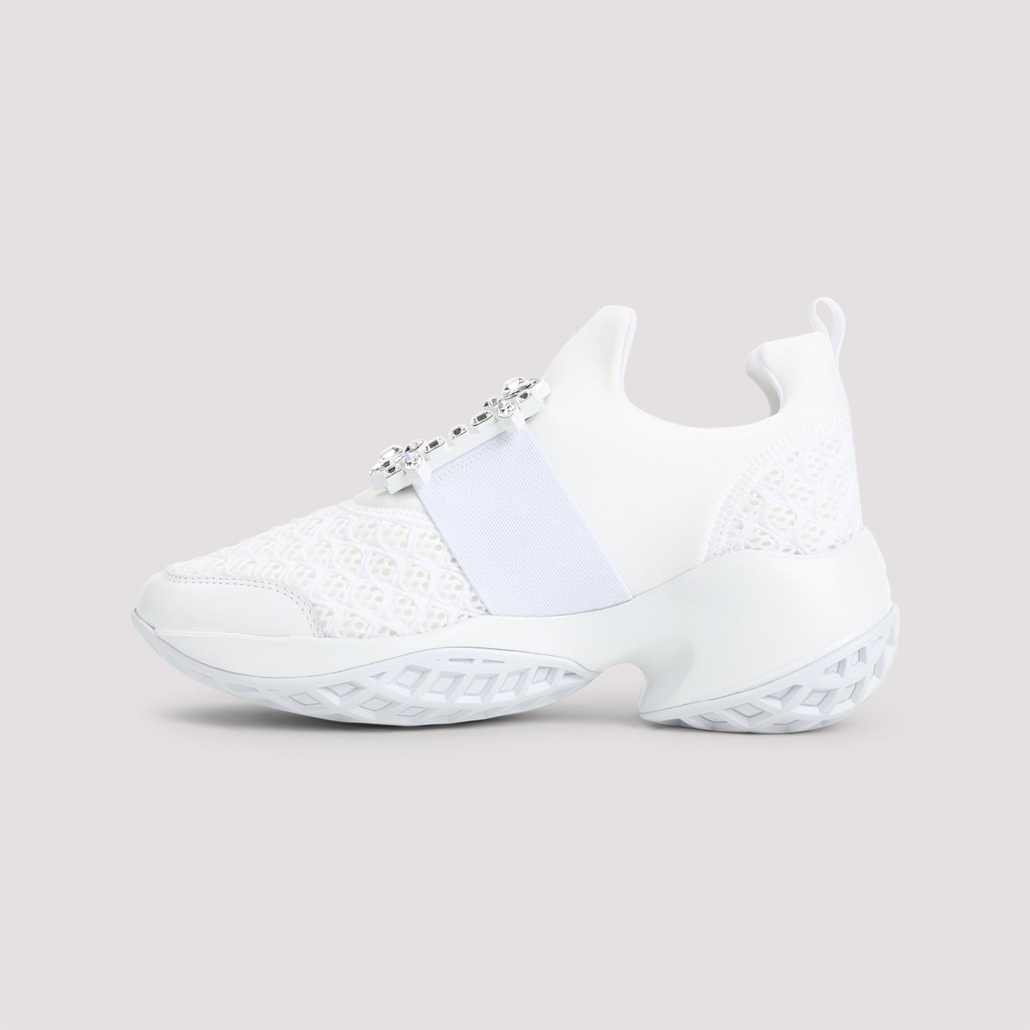Roger Vivier Run Strass Buckle Sneakers