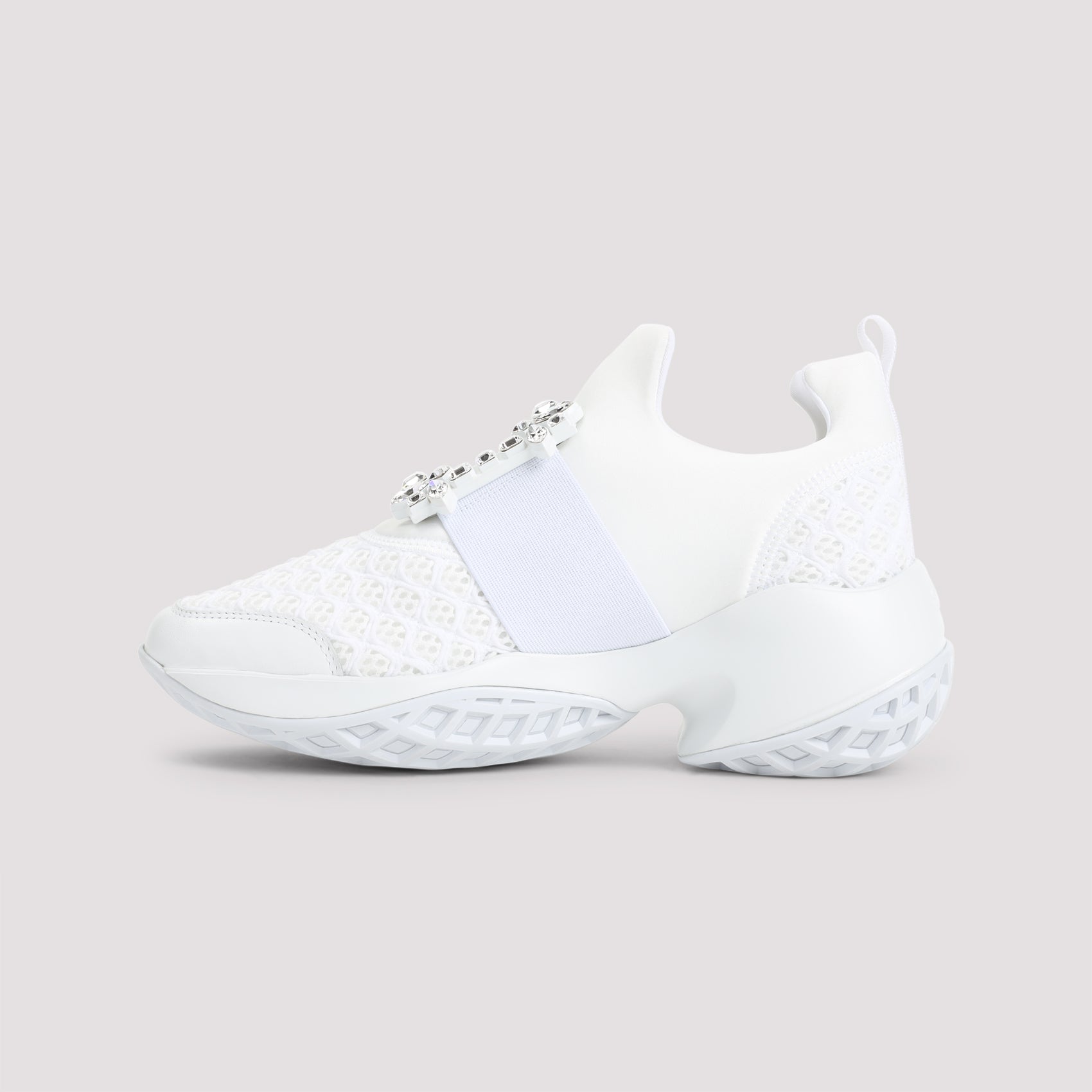 Roger Vivier Run Strass Buckle Sneakers