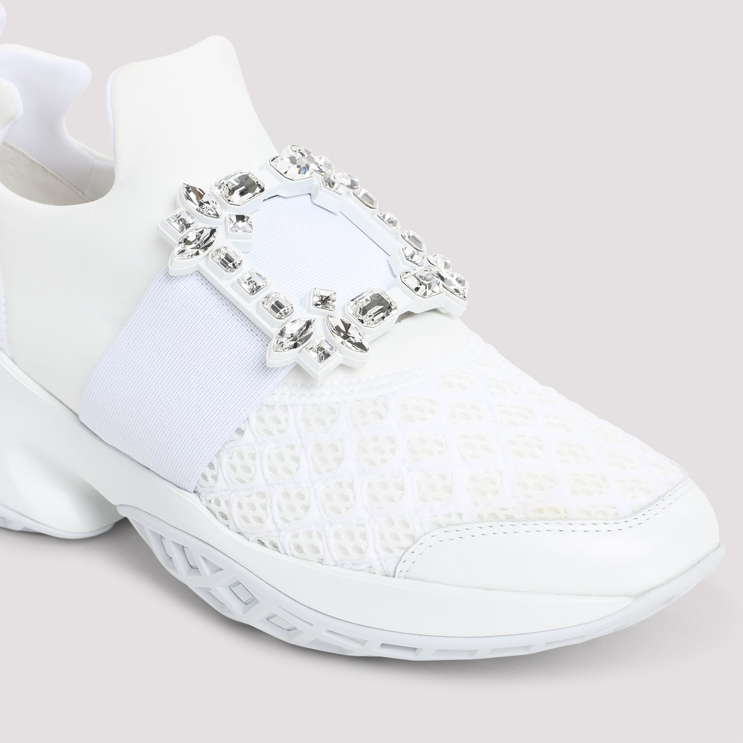 Roger Vivier Run Strass Buckle Sneakers