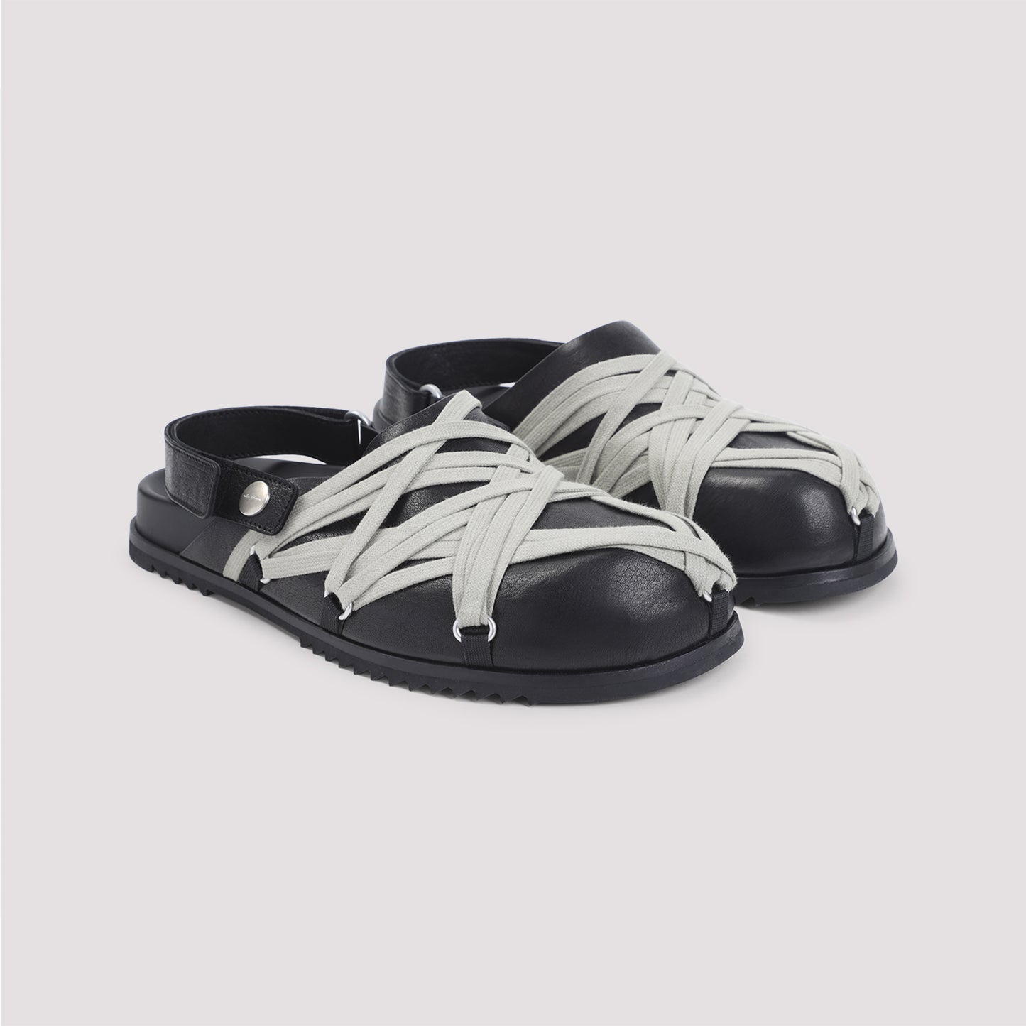 Rick Owens Megalace Granola Mules