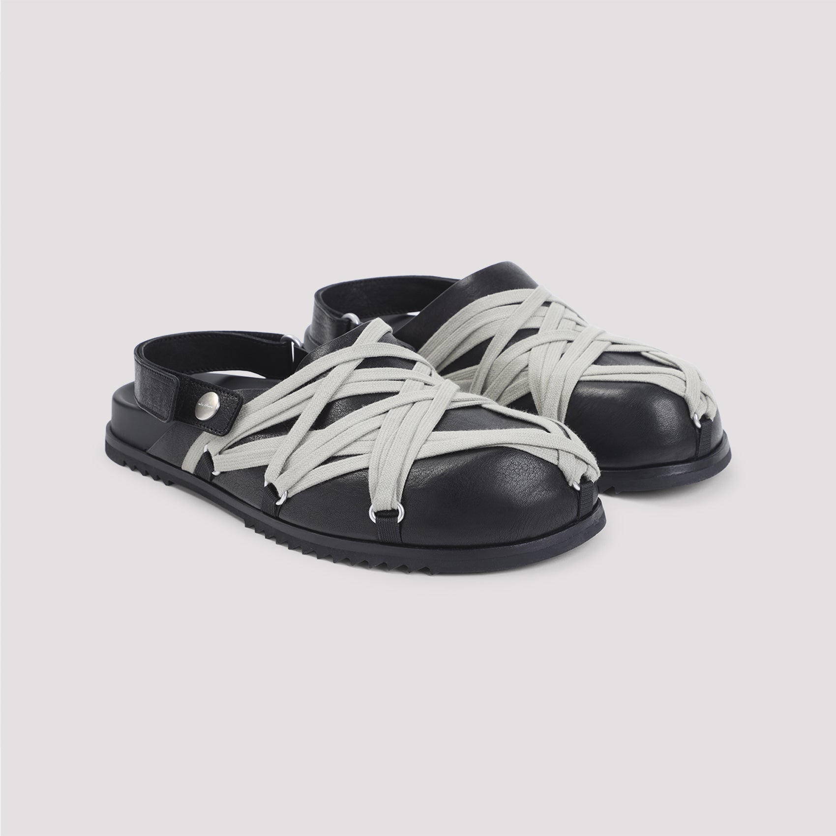Rick Owens Megalace Granola Mules