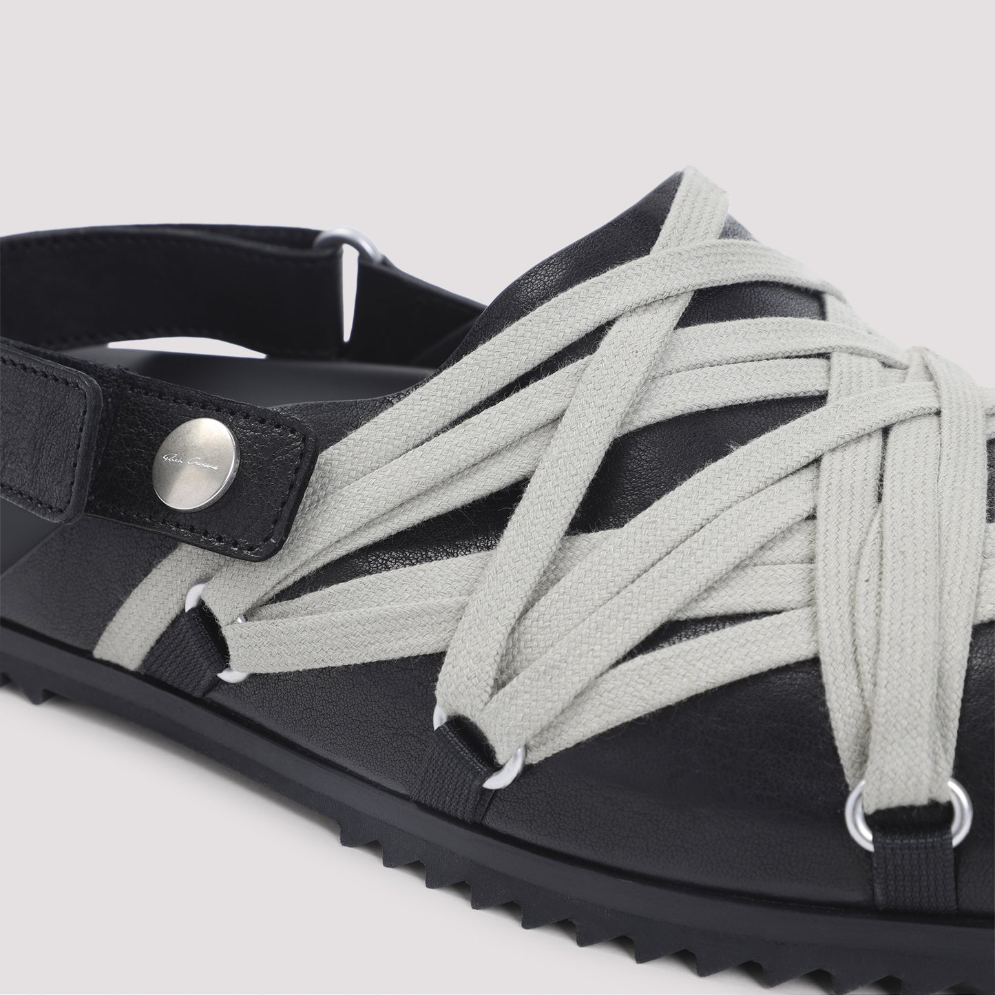 Rick Owens Megalace Granola Mules