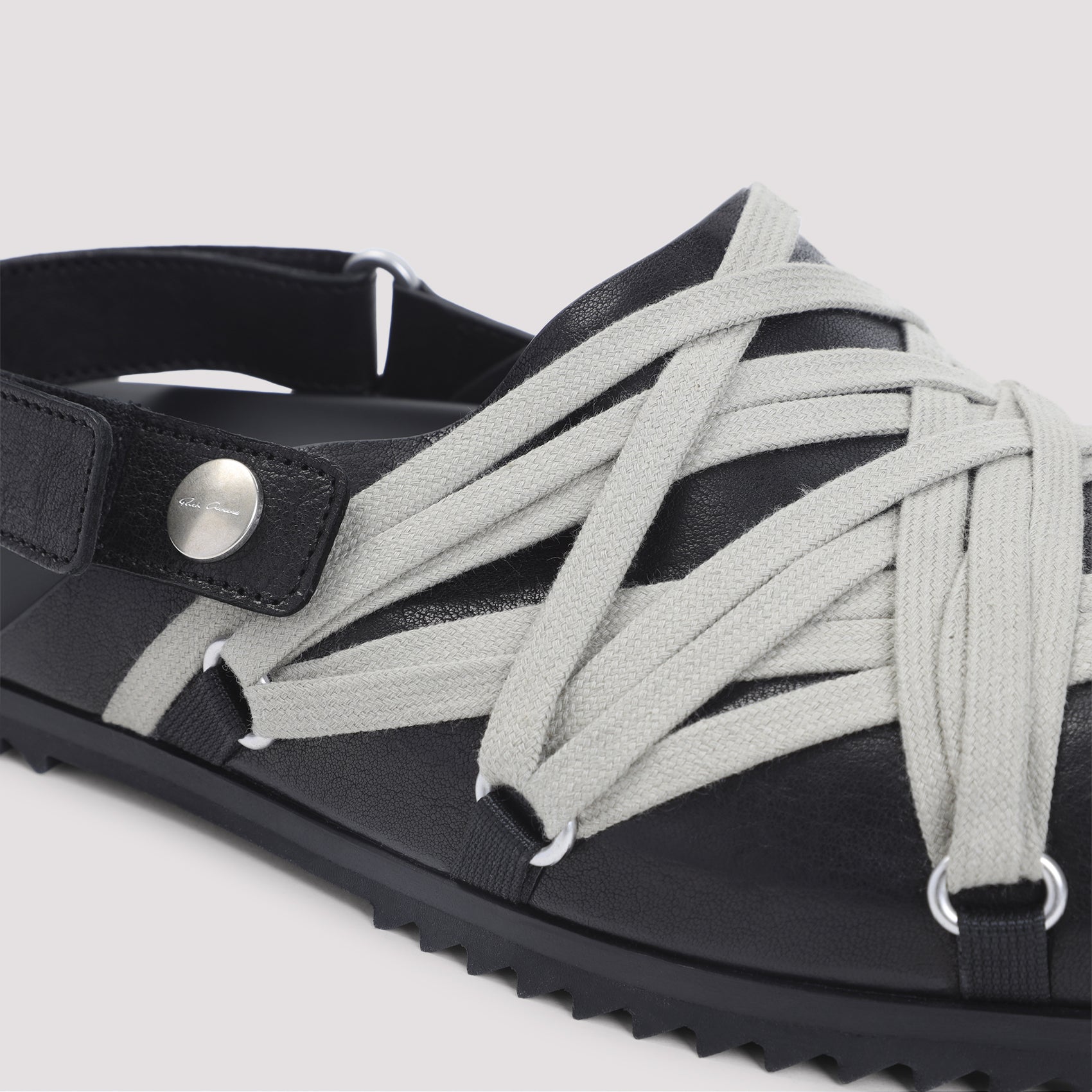 Rick Owens Megalace Granola Mules