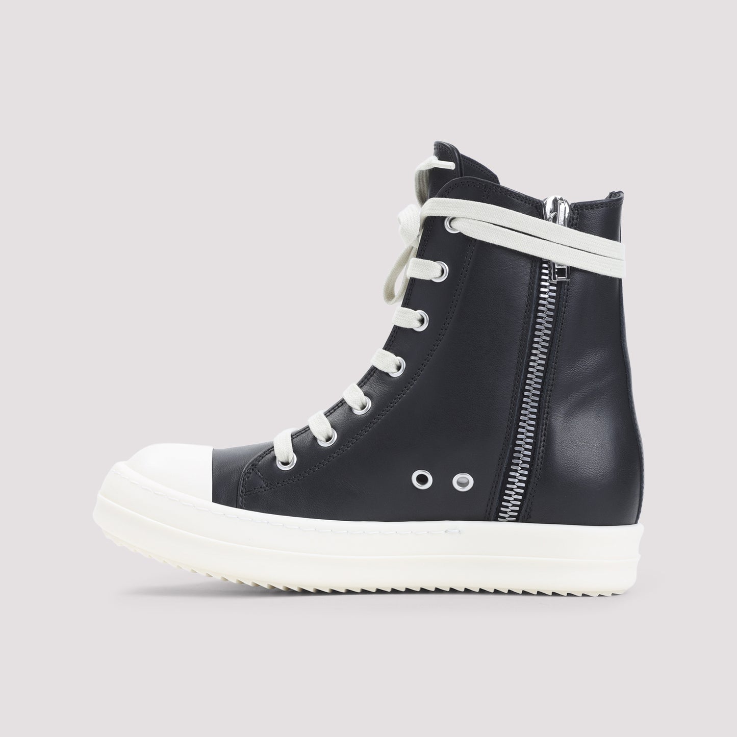 Rick Owens Leather Sneakers