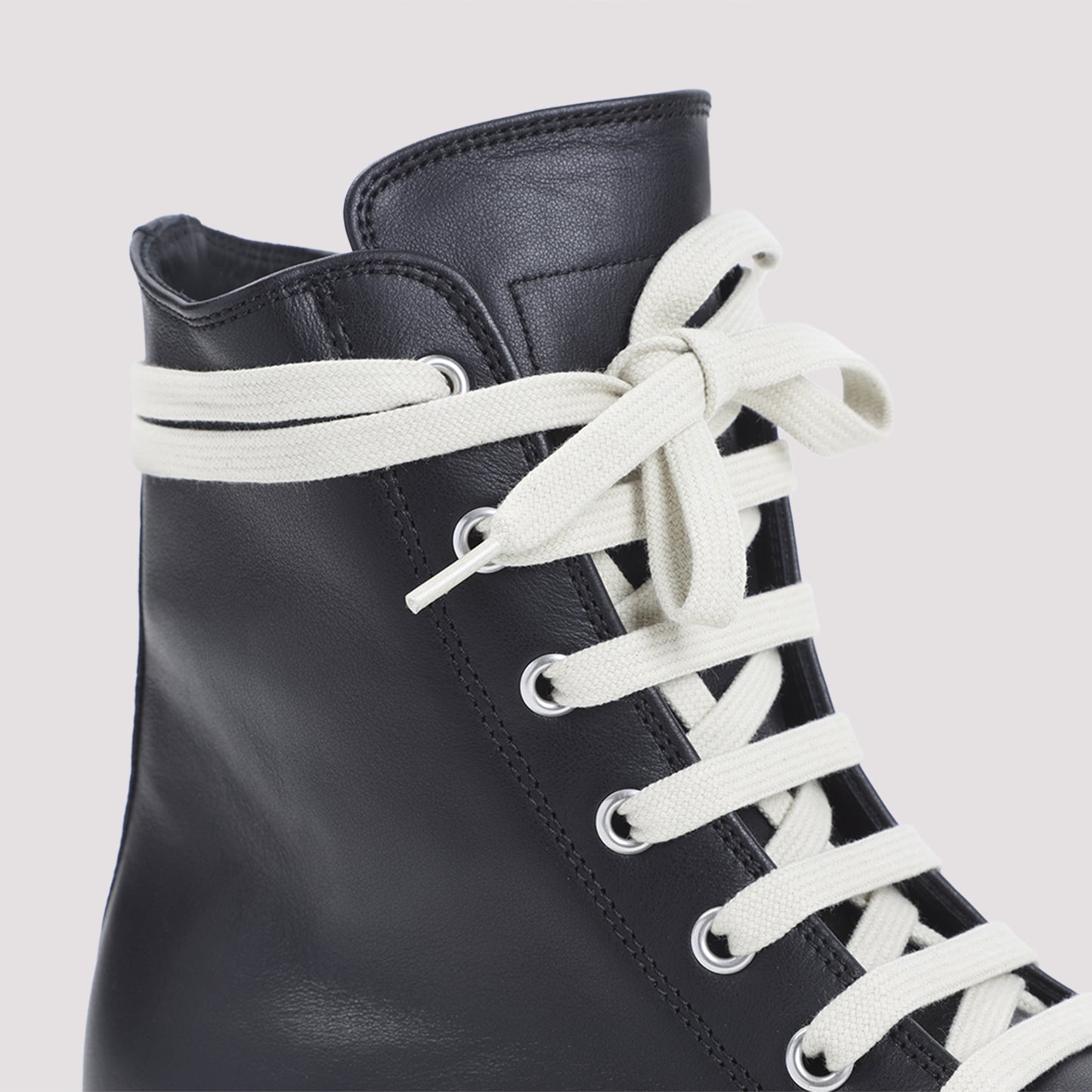 Rick Owens Leather Sneakers