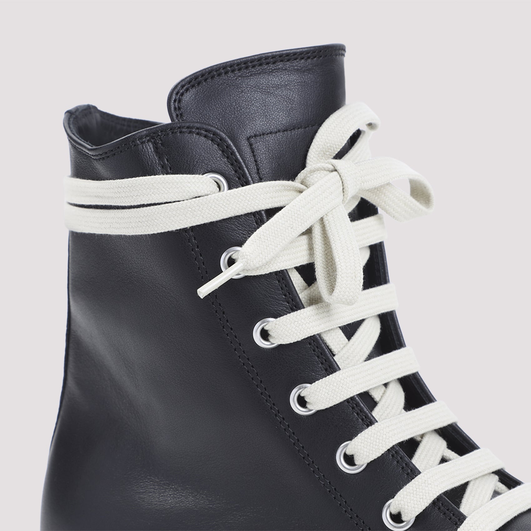 Rick Owens Leather Sneakers