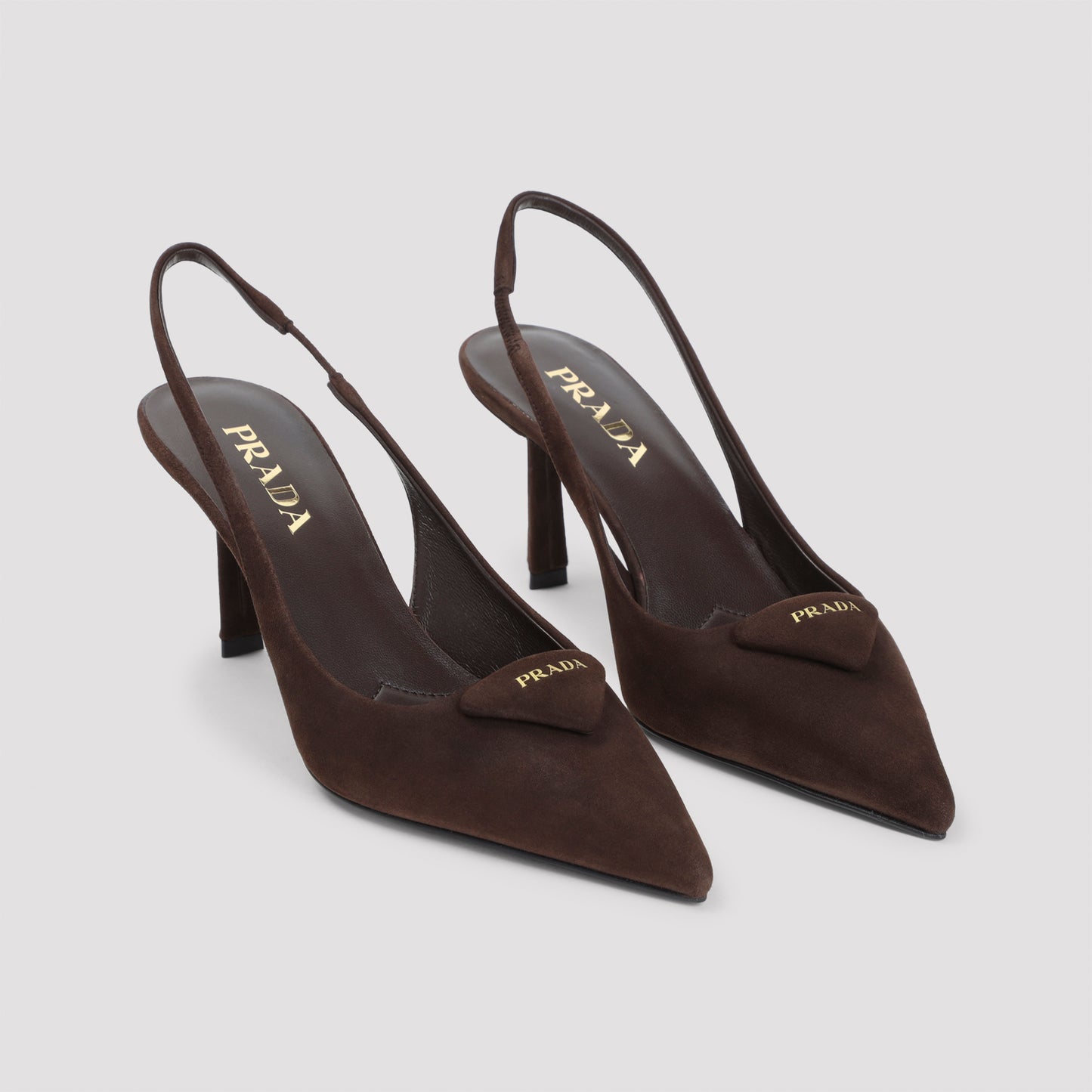 Prada Suede Leather Pumps