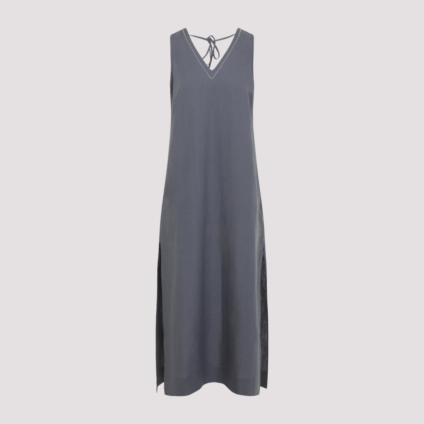 Peserico V-neckline Long Dress
