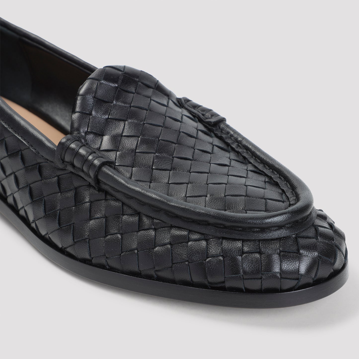 Bottega Veneta Silenzio Supple Intrecciato Loafer