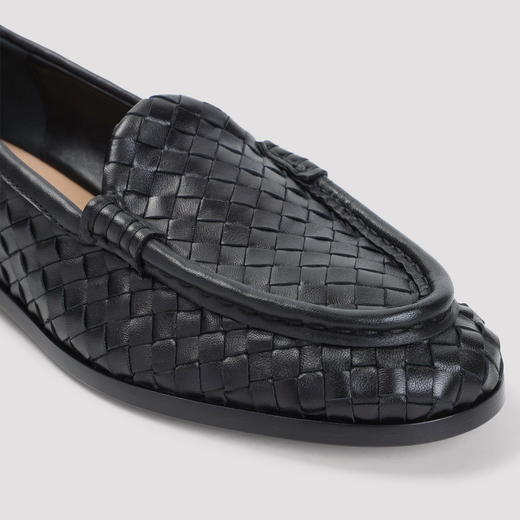 Bottega Veneta Silenzio Supple Intrecciato Loafer