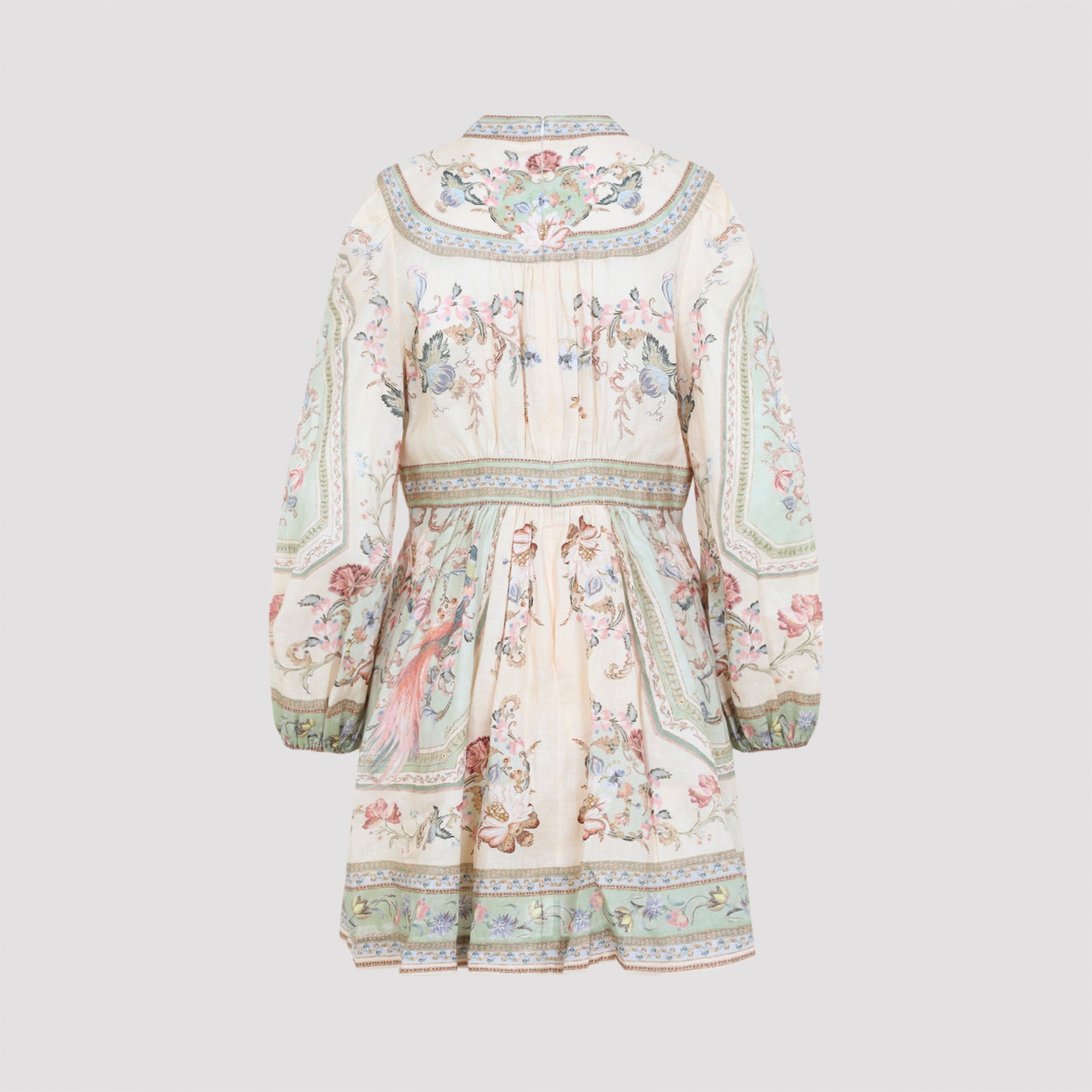 Zimmermann Roselight Plunge Mini Dress