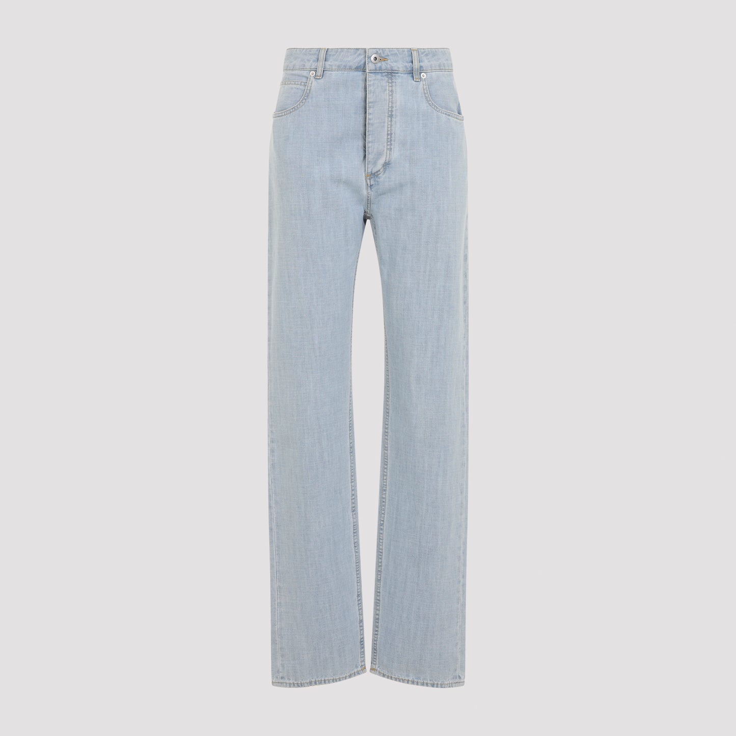 Bottega Veneta Chambray Straight Pants