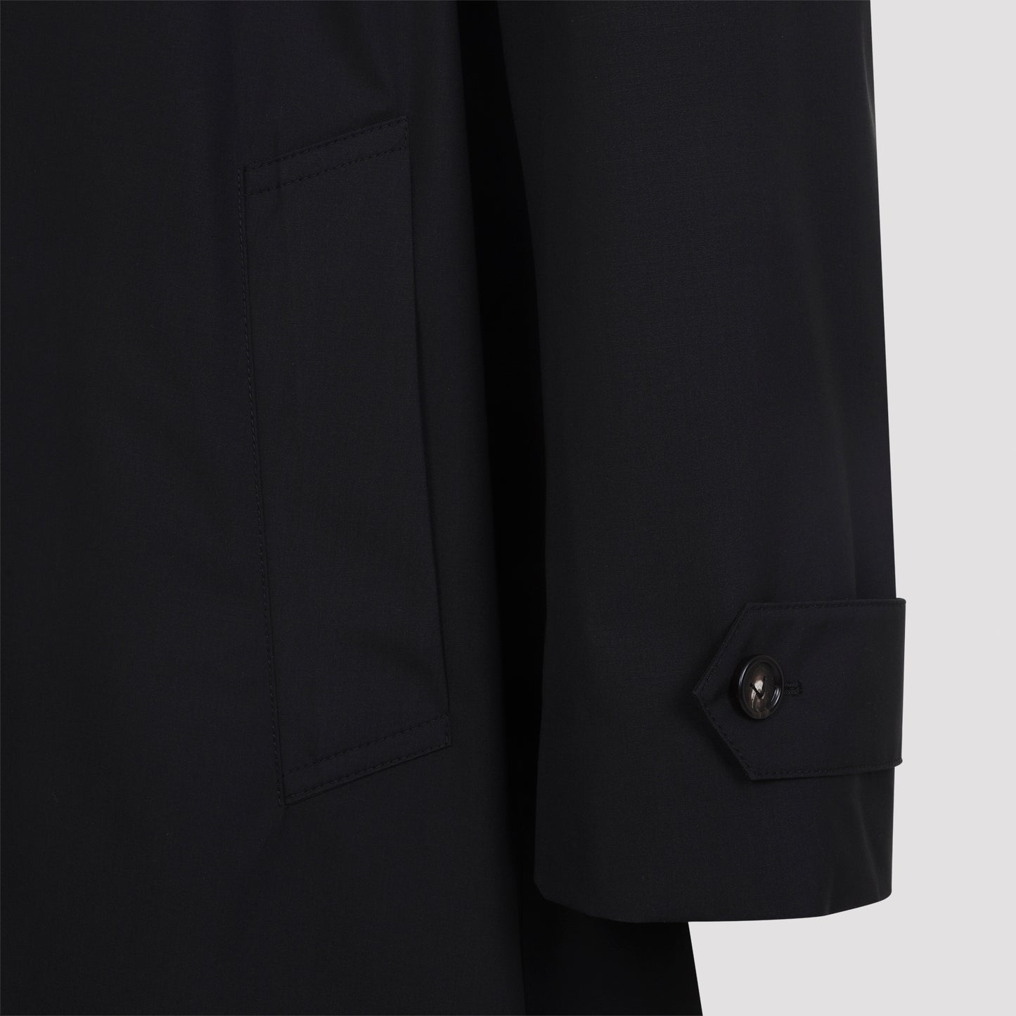 Bottega Veneta Technical Wool Trench