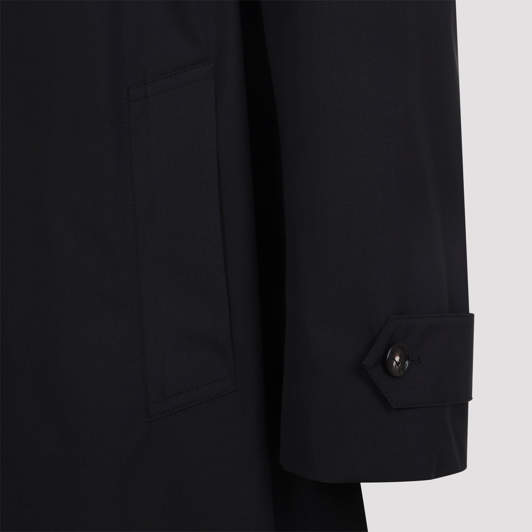 Bottega Veneta Technical Wool Trench