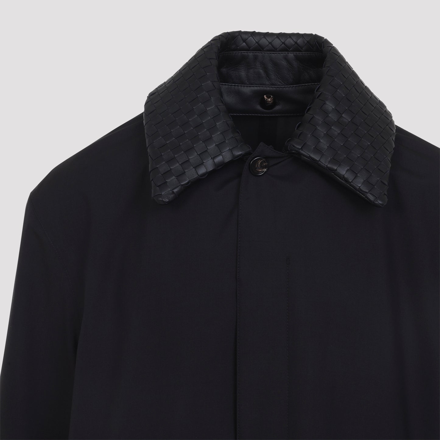 Bottega Veneta Technical Wool Trench