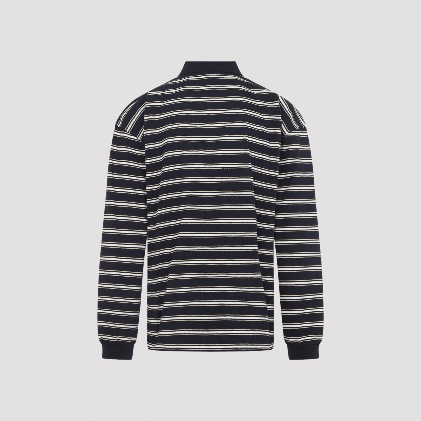 Bottega Veneta Stripes Piquet Polo