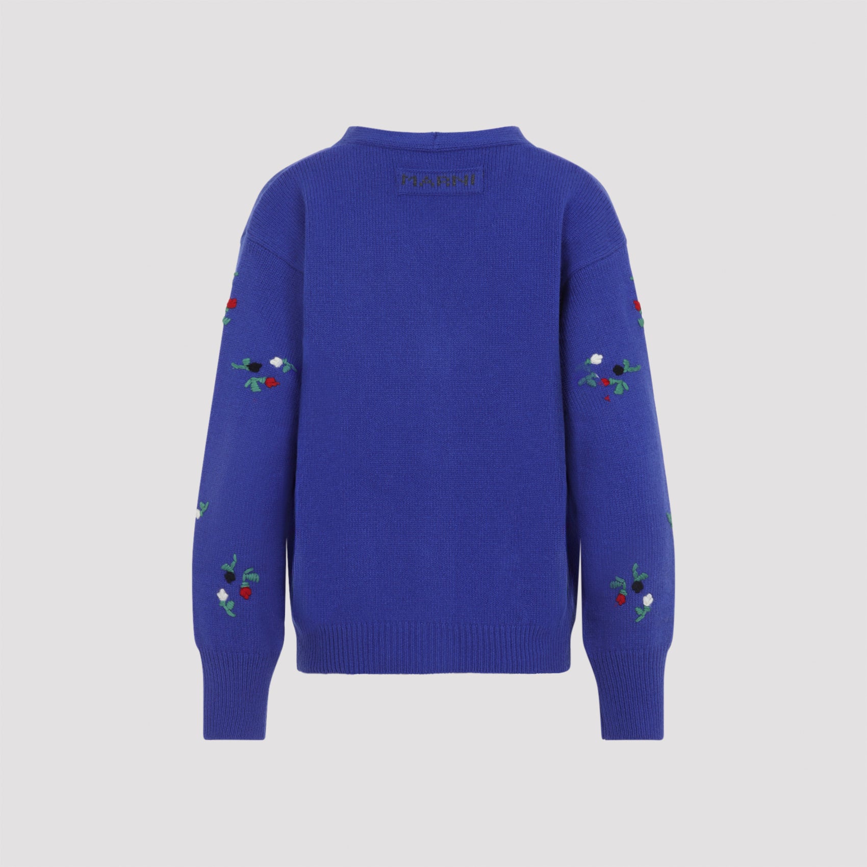 Marni Embroidered Floral Cardigan