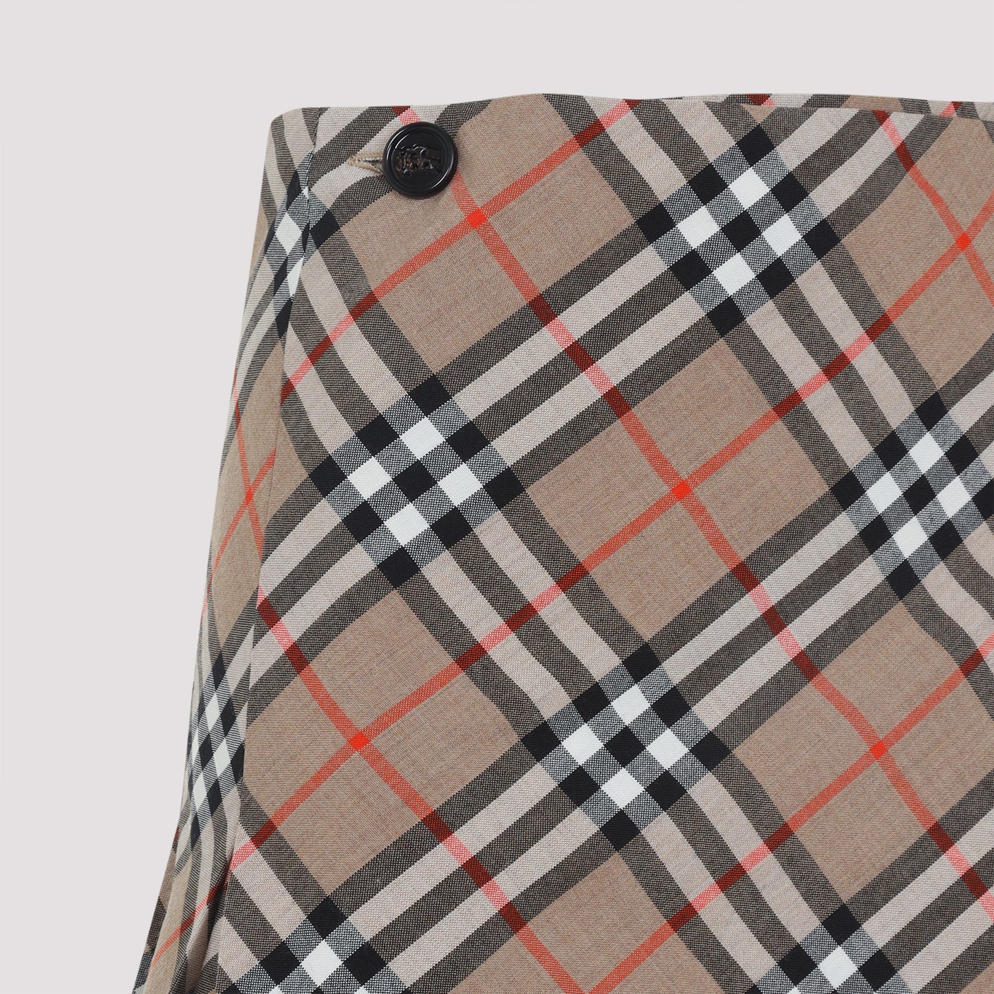 Burberry Check Midi Skirt