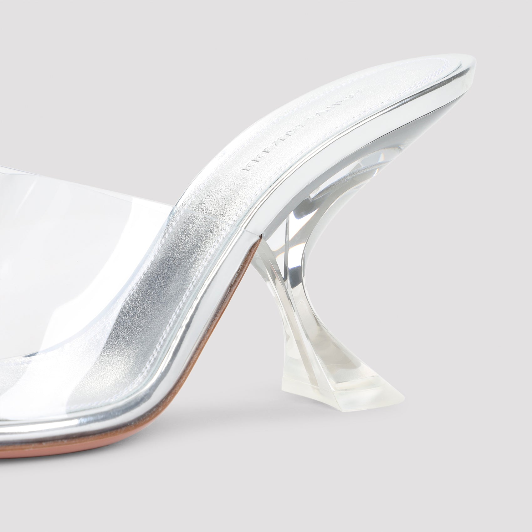 Amina Muaddi Taylor Glass 90 Sandals