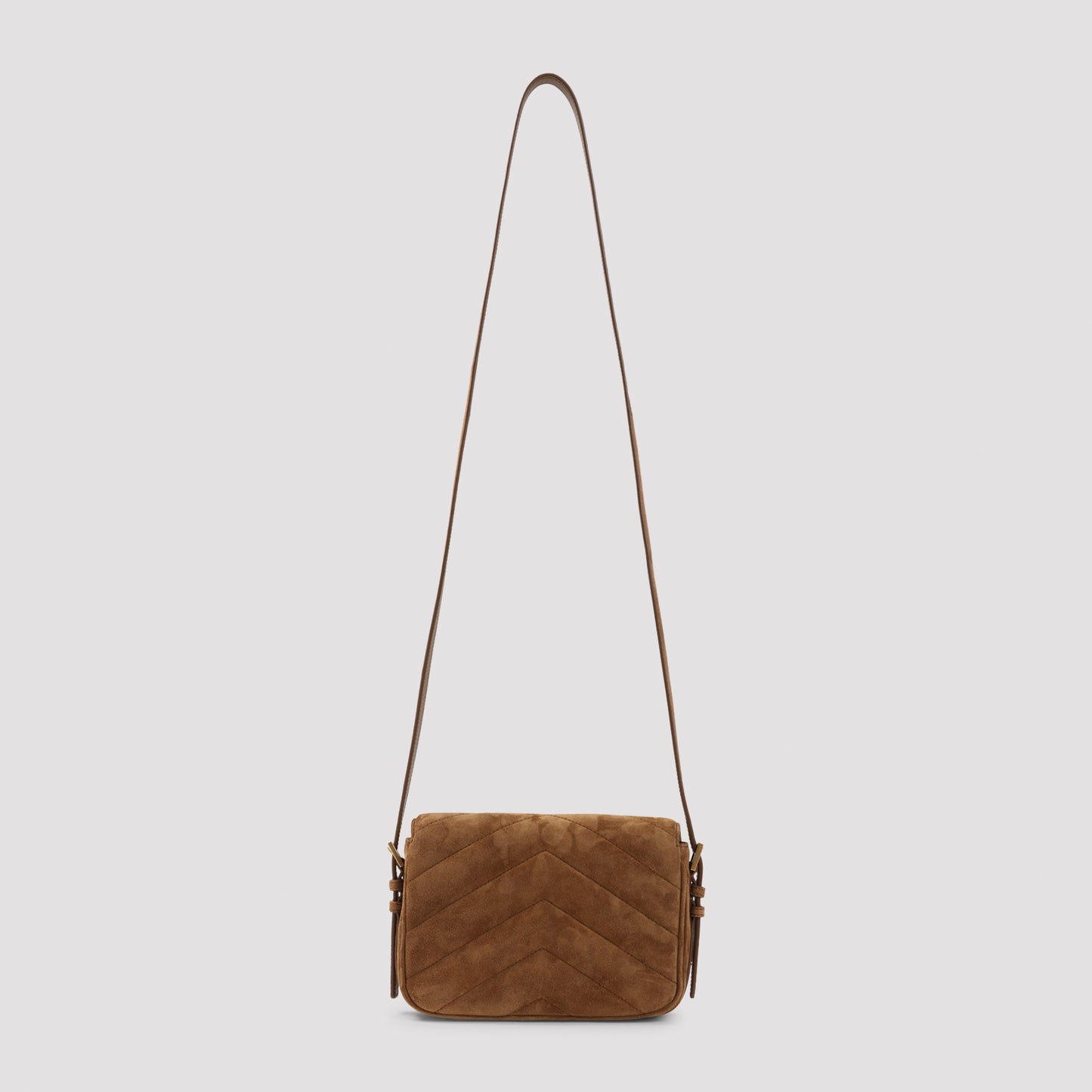 Saint Laurent Suede Lou Lou Shoulder Bag