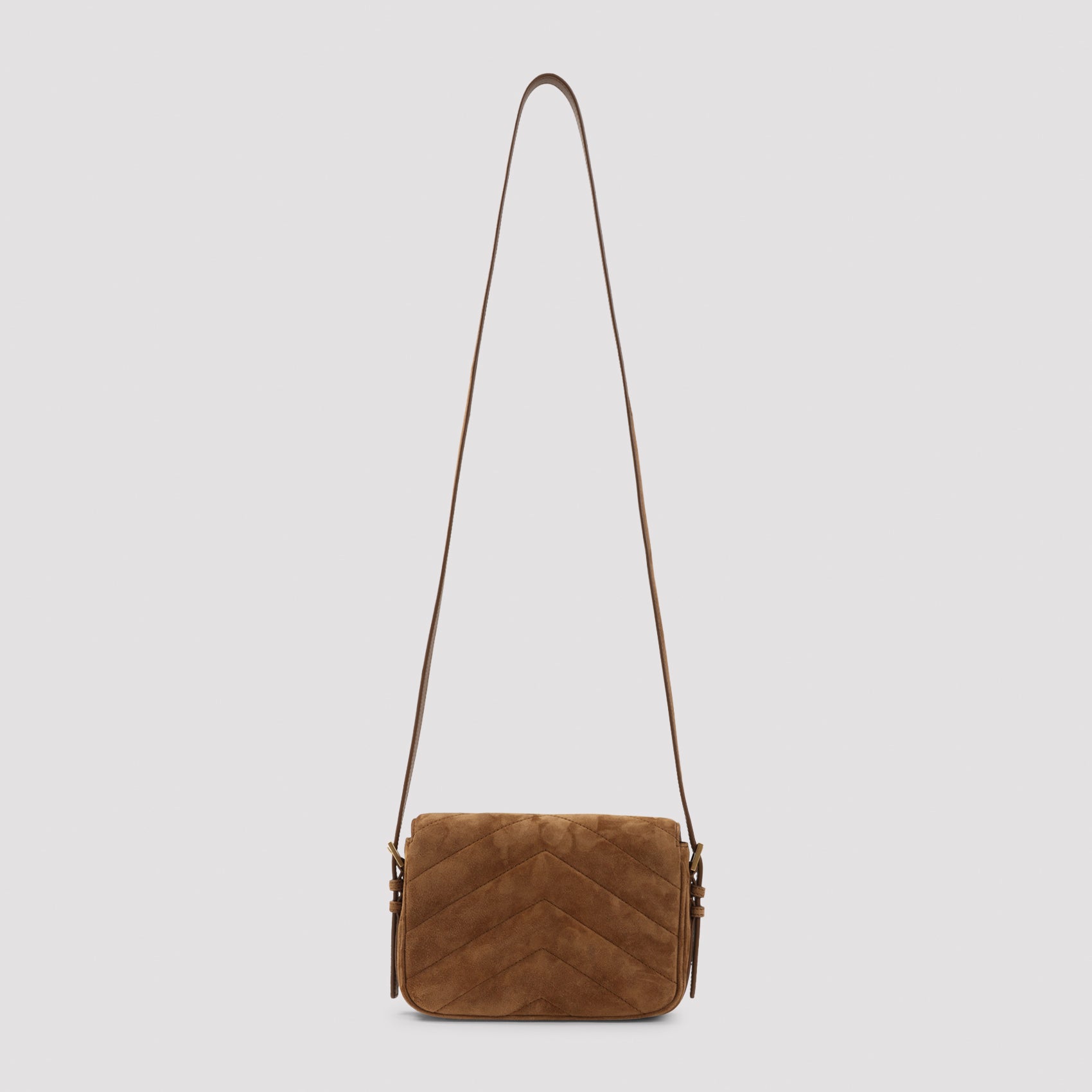 Saint Laurent Suede Lou Lou Shoulder Bag