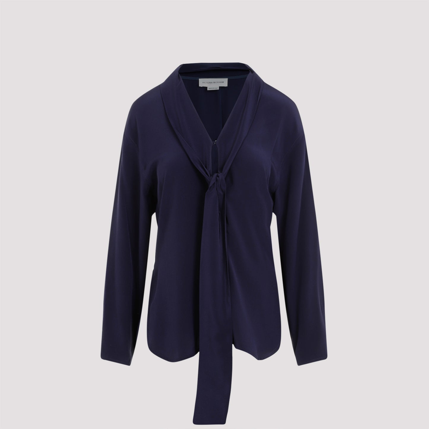 Victoria Beckham V-Neck Scarf Blouse