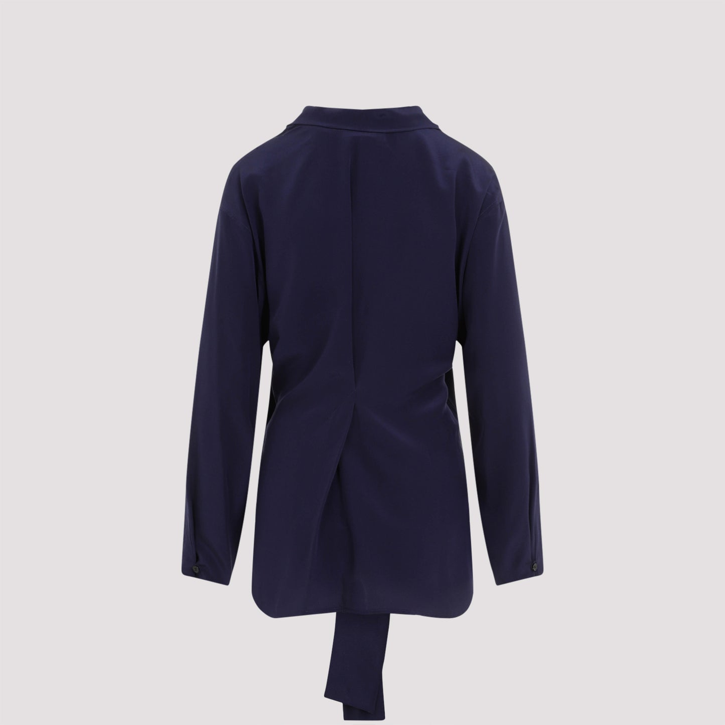 Victoria Beckham V-Neck Scarf Blouse