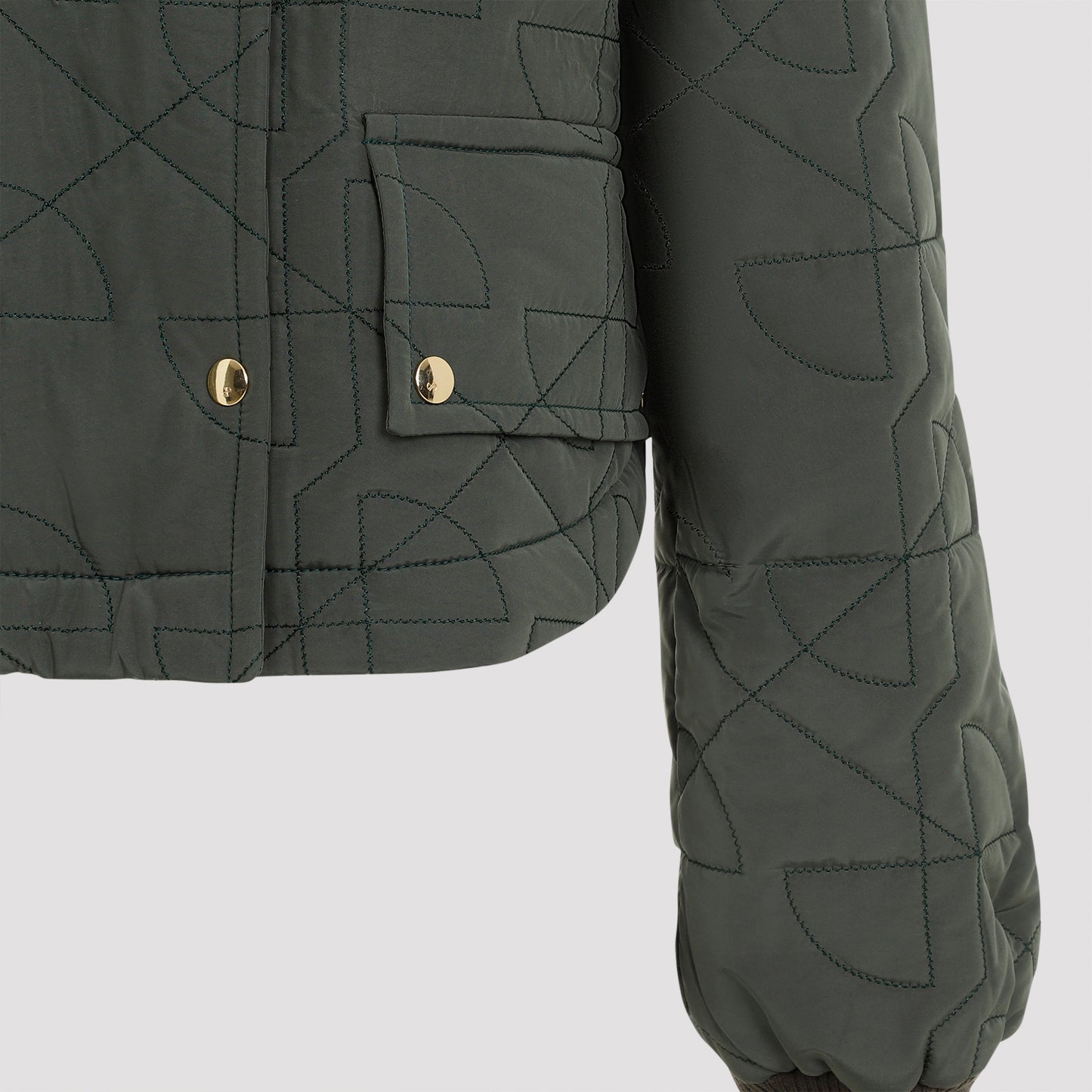 Patou Cropped Quilted Blouson