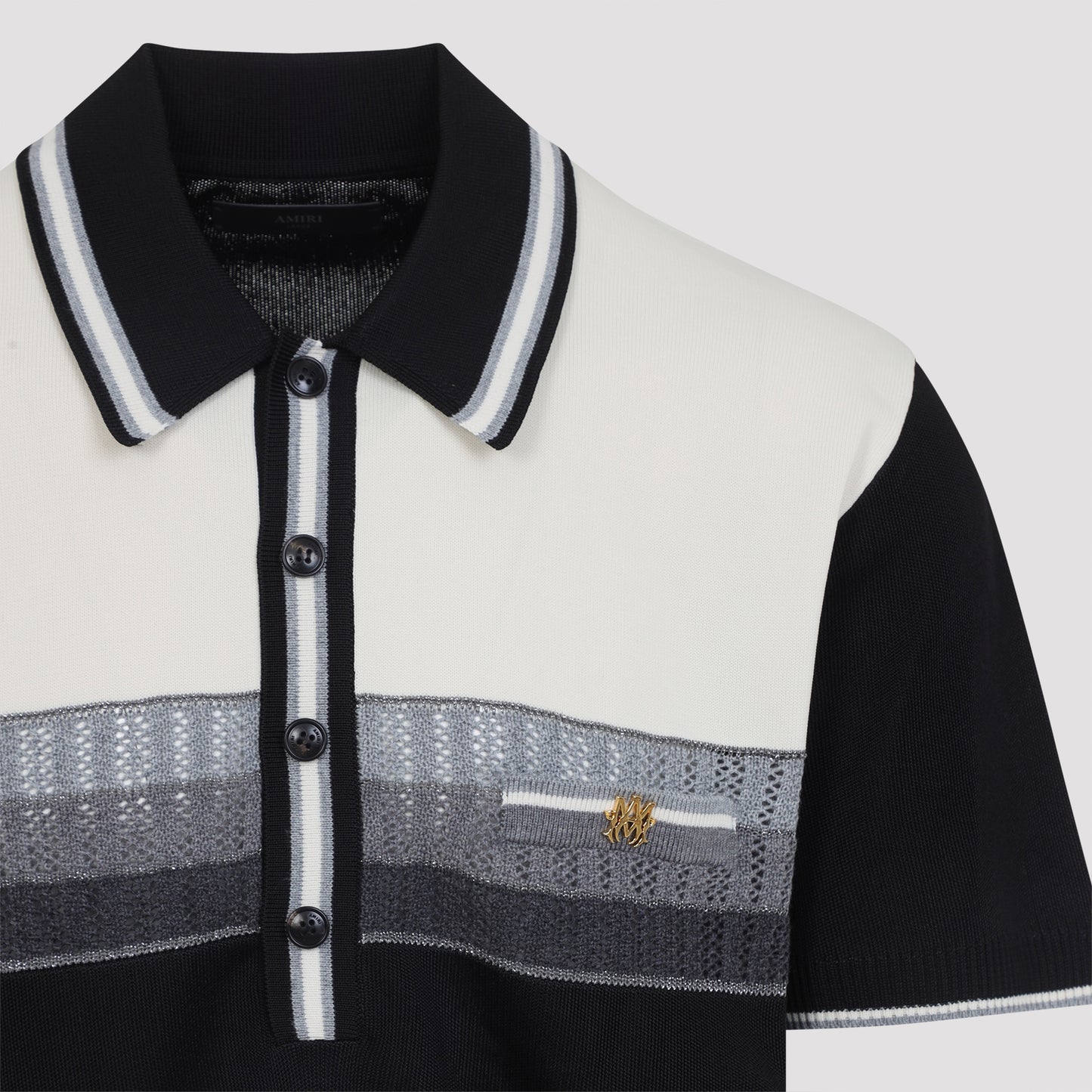 Amiri Ma Striped Polo