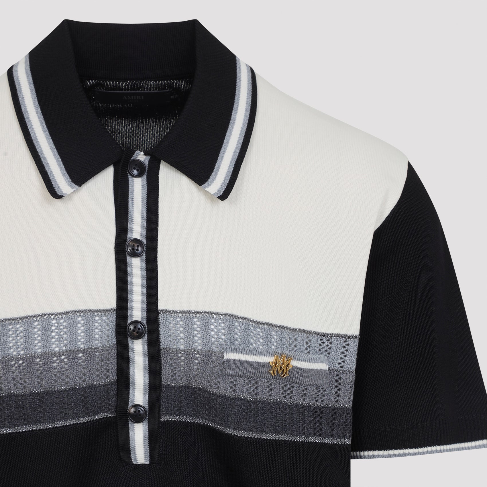 Amiri Ma Striped Polo