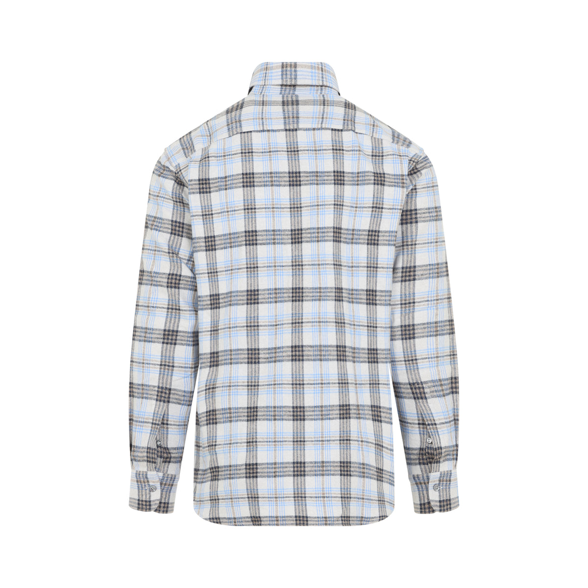 Brioni Hidden Macro Check Shirt