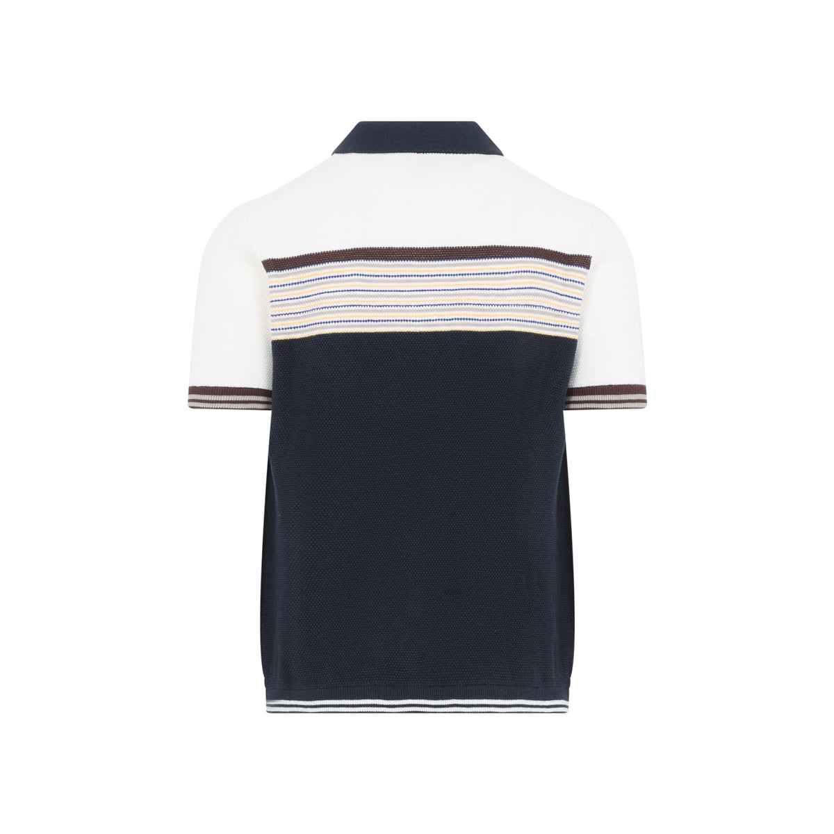 Casablanca Cafe Stripe Polo Shirt