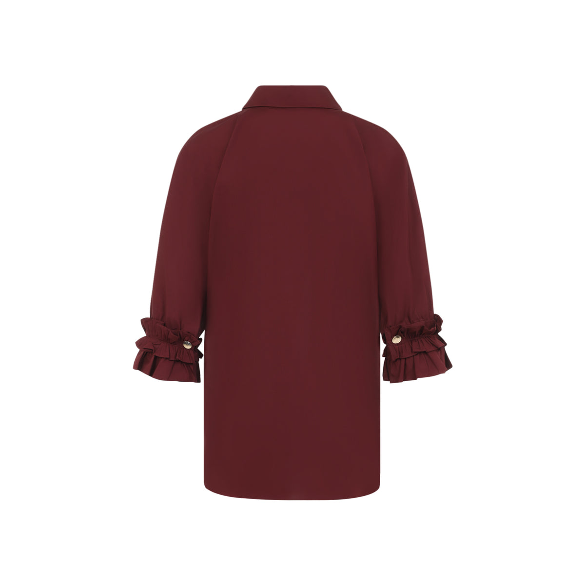Max Mara`s Nebbie Ruche Shirt 3/4
